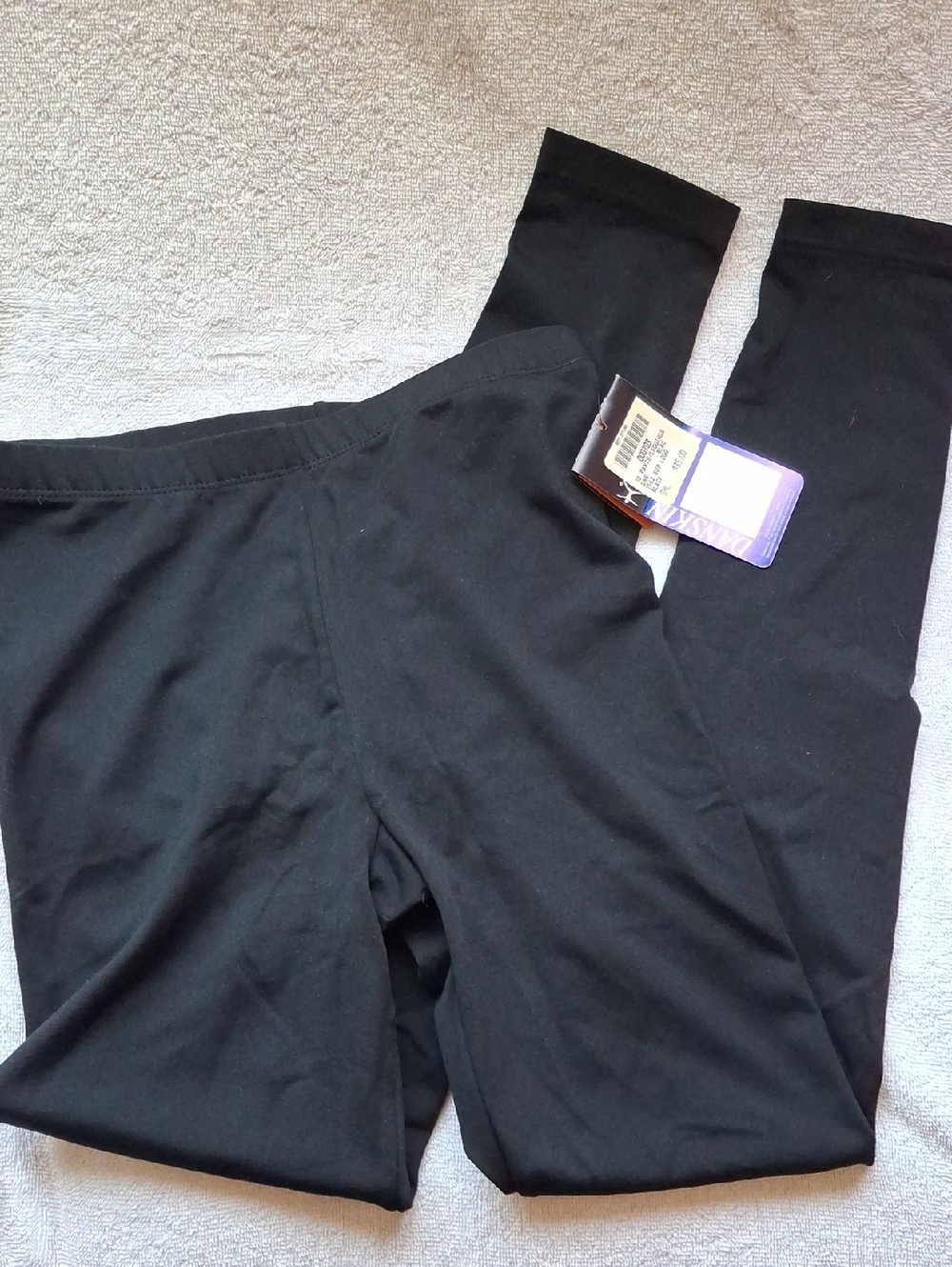 Danskin Black Leggings NWT Sz Small Never Work Yoga Ballet Barre Jogging Pants